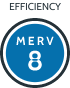 Efficiency MERV 8